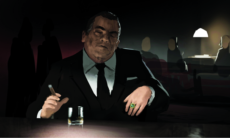 Photo provided by Insight Editions from The Art of Mafia III. © 2016 Take-Two Interactive Software and its subsidiaries. Developed by Hangar 13. 2K, Hangar 13, 2K Czech, the 2K logo, the 2K Czech logo, the Hangar 13 logo and Take-Two Interactive Software are all trademarks and/or registered trademarks of Take-Two Interactive Software. All rights reserved.